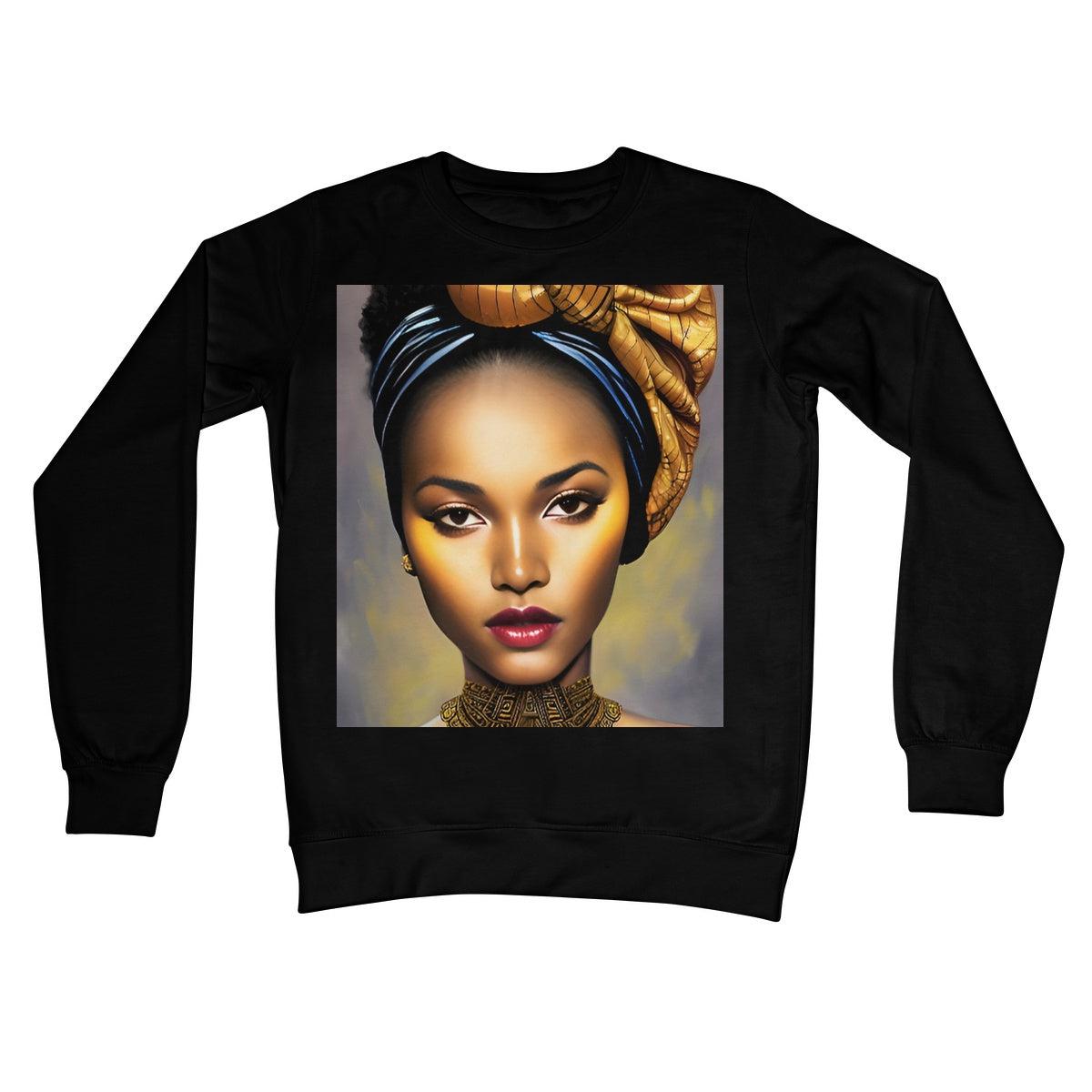 Goddess Gold Crew Neck Sweatshirt