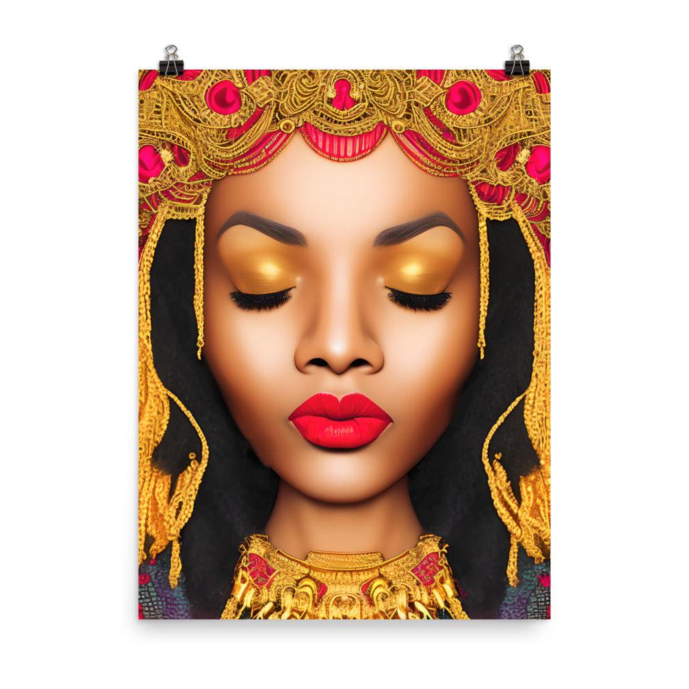 Goddess Golden Unframed Matte Print