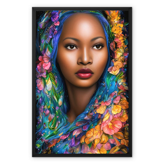 Goddess Gorgeous Framed Canvas