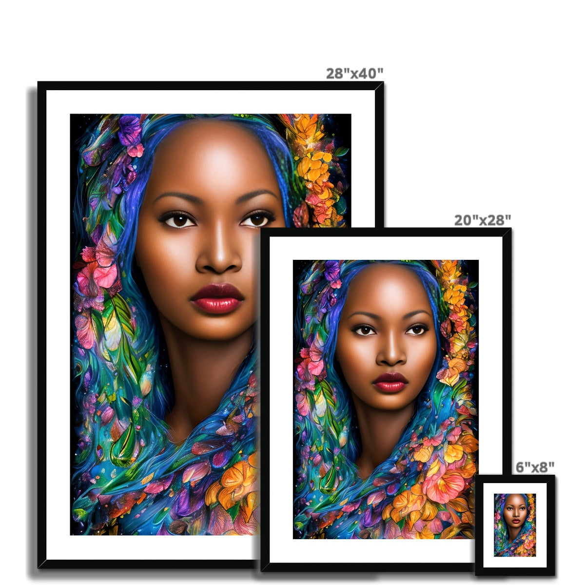 Goddess Gorgeous Framed & Mounted Print