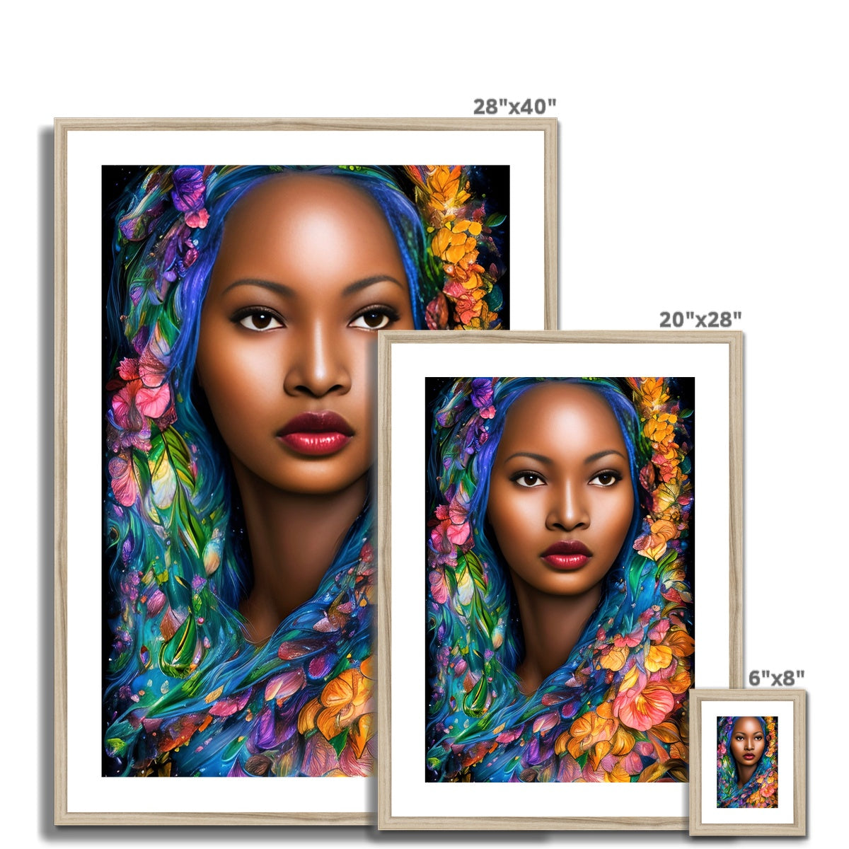 Goddess Gorgeous Framed & Mounted Print