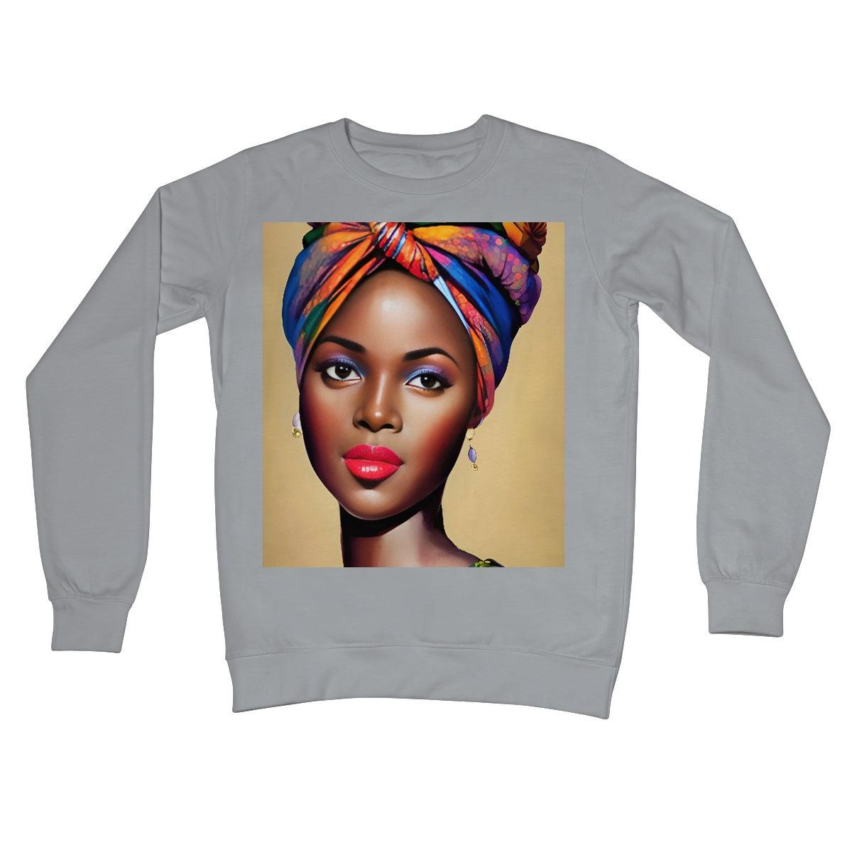 Goddess Graceful Crew Neck Sweatshirt