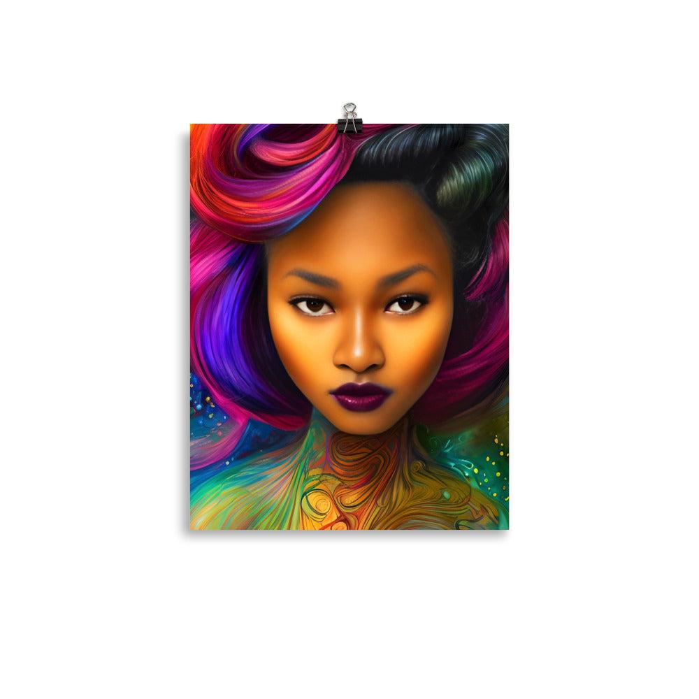 Goddess Pretty Unframed Matte Print