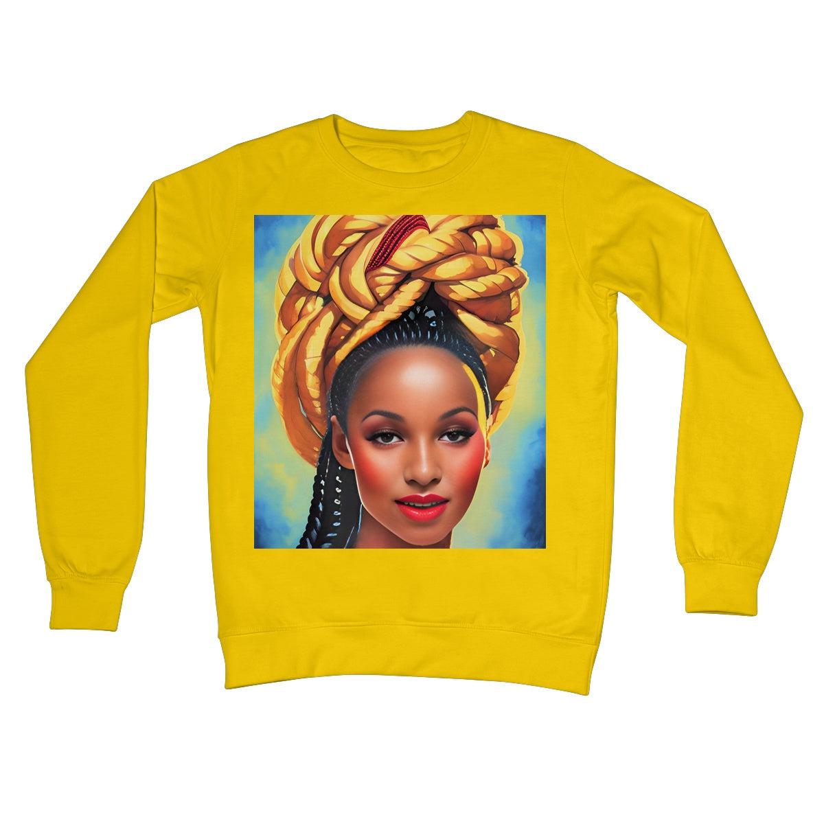 Goddess Purity Crew Neck Sweatshirt