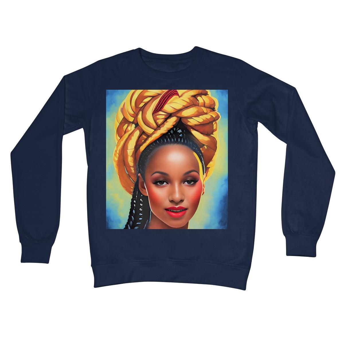 Goddess Purity Crew Neck Sweatshirt