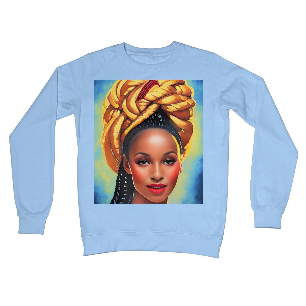 Goddess Purity Crew Neck Sweatshirt