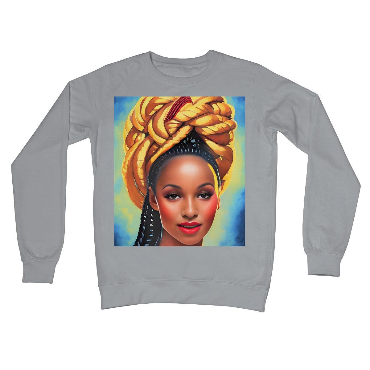 Goddess Purity Crew Neck Sweatshirt