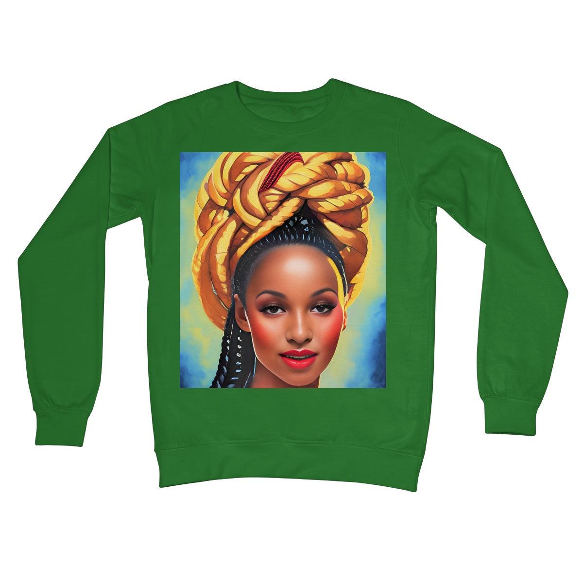 Goddess Purity Crew Neck Sweatshirt