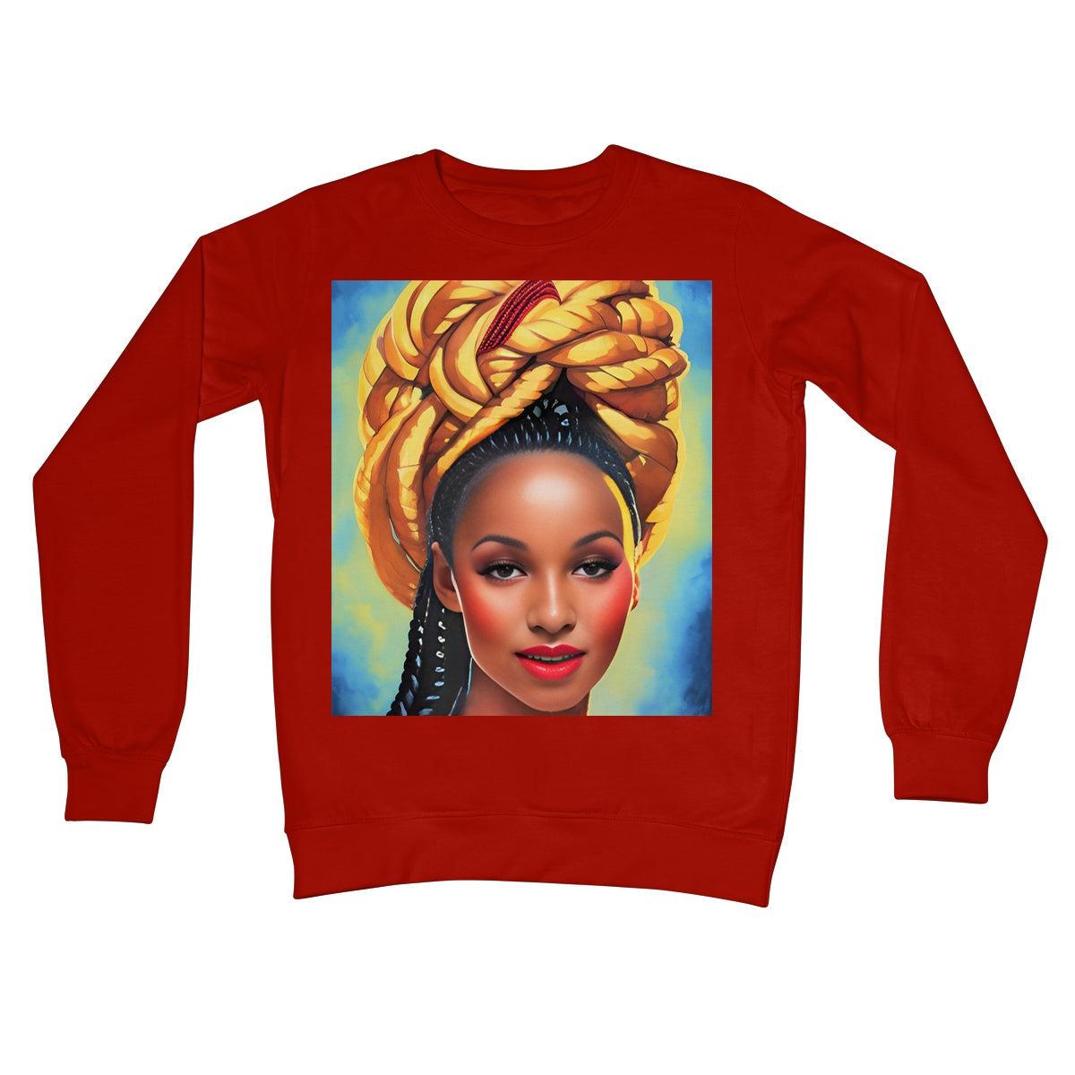 Goddess Purity Crew Neck Sweatshirt