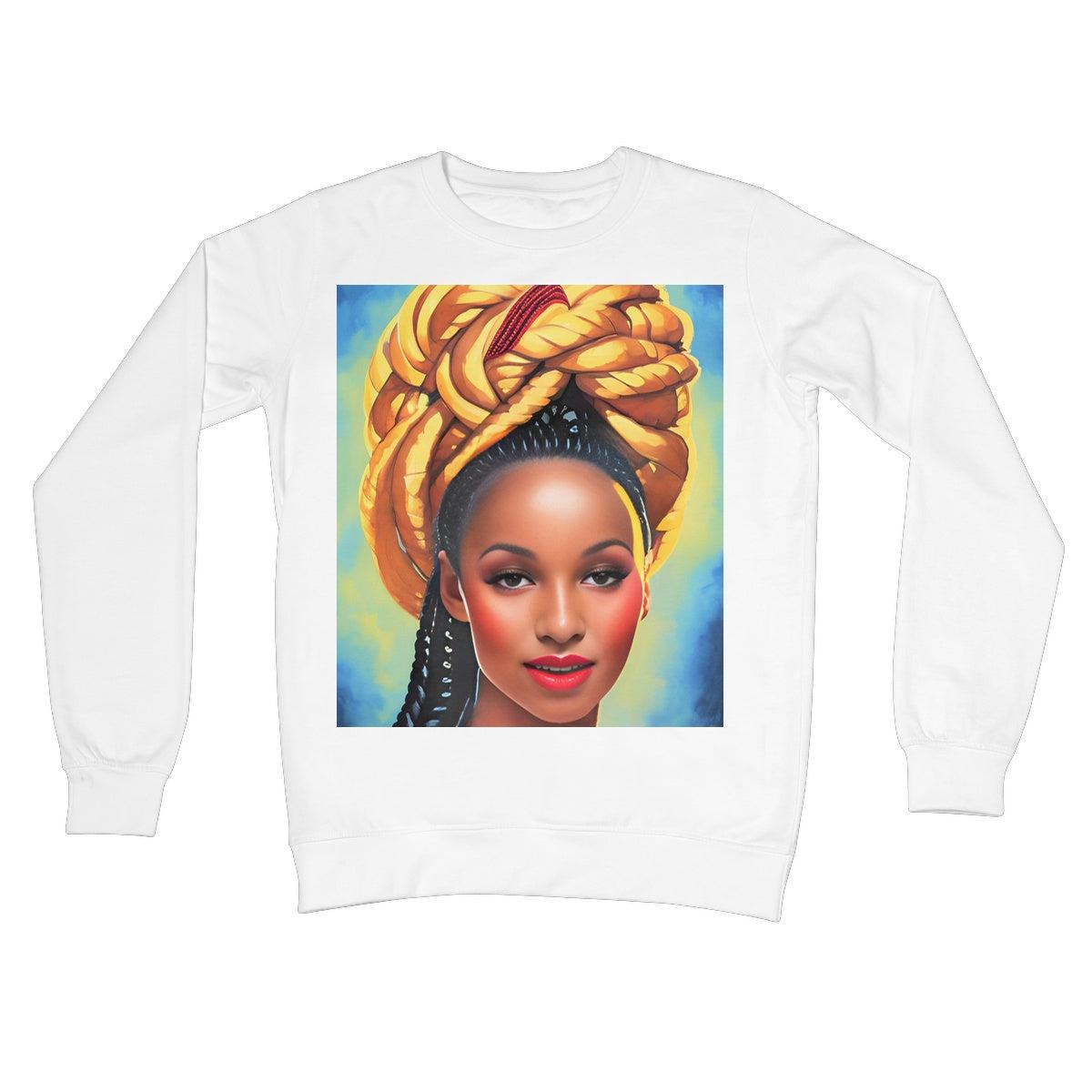 Goddess Purity Crew Neck Sweatshirt