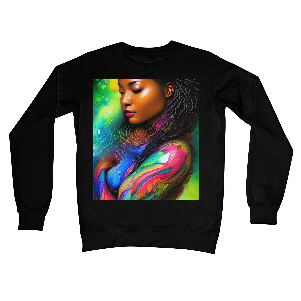 Goddess Serene Women's Crew Neck Sweatshirt