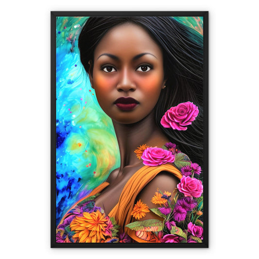 Goddess Smart Framed Canvas