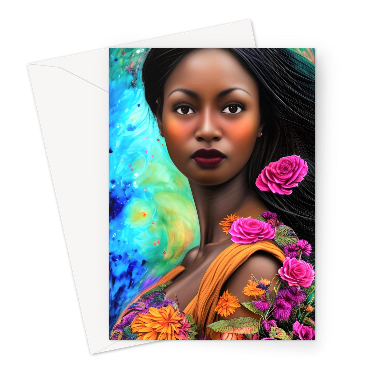 Goddess Smart Greeting Card