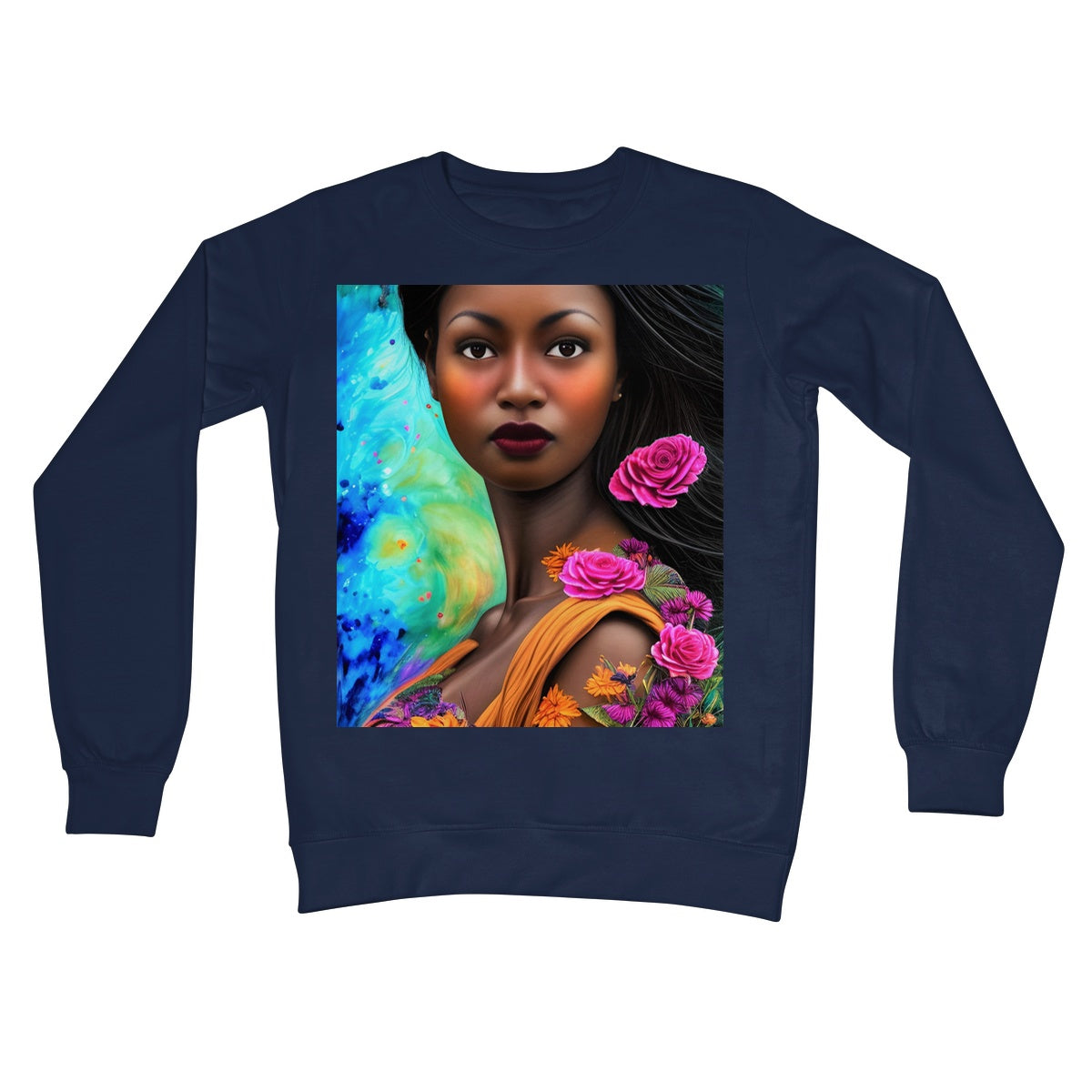 Goddess Smart Crew Neck Sweatshirt