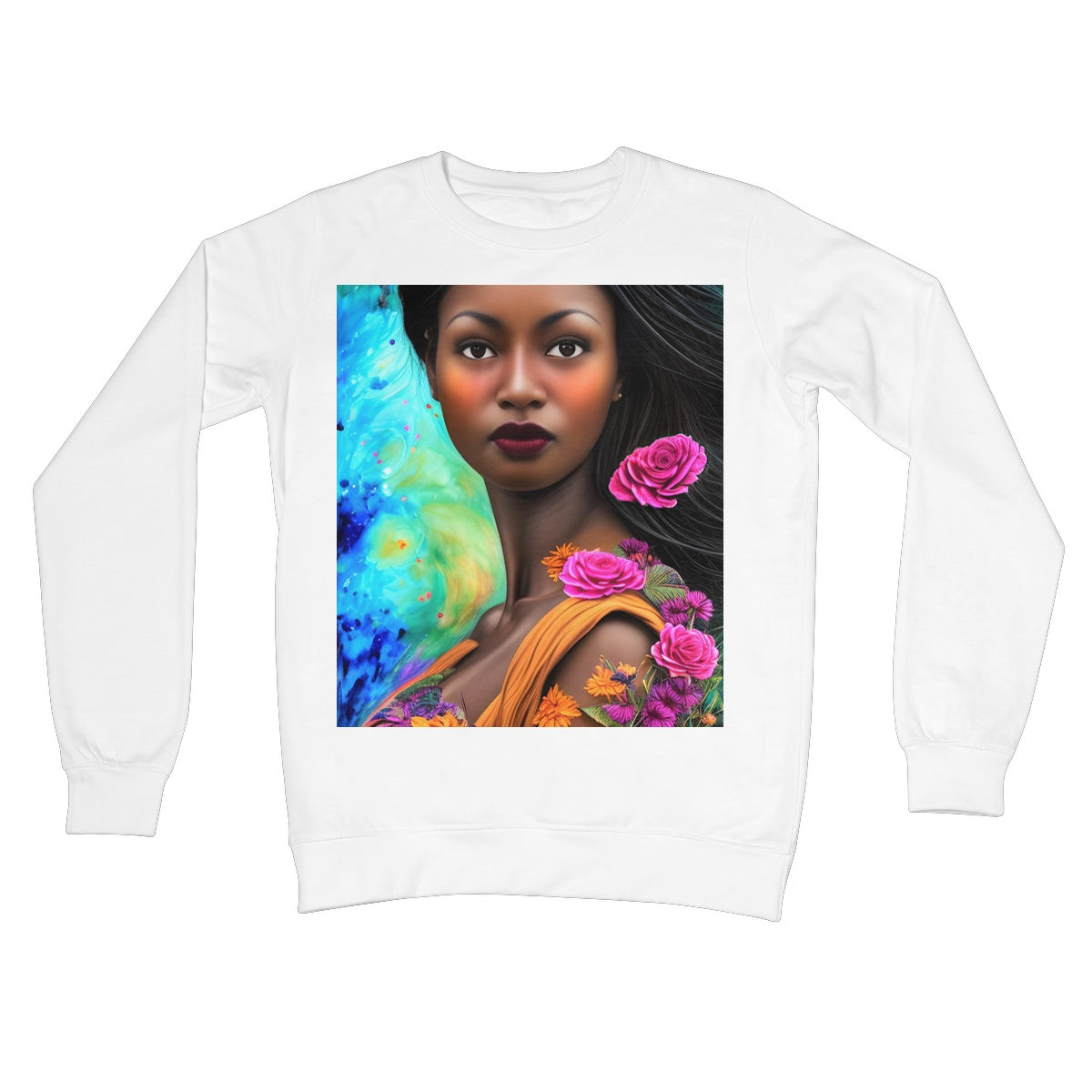 Goddess Smart Crew Neck Sweatshirt