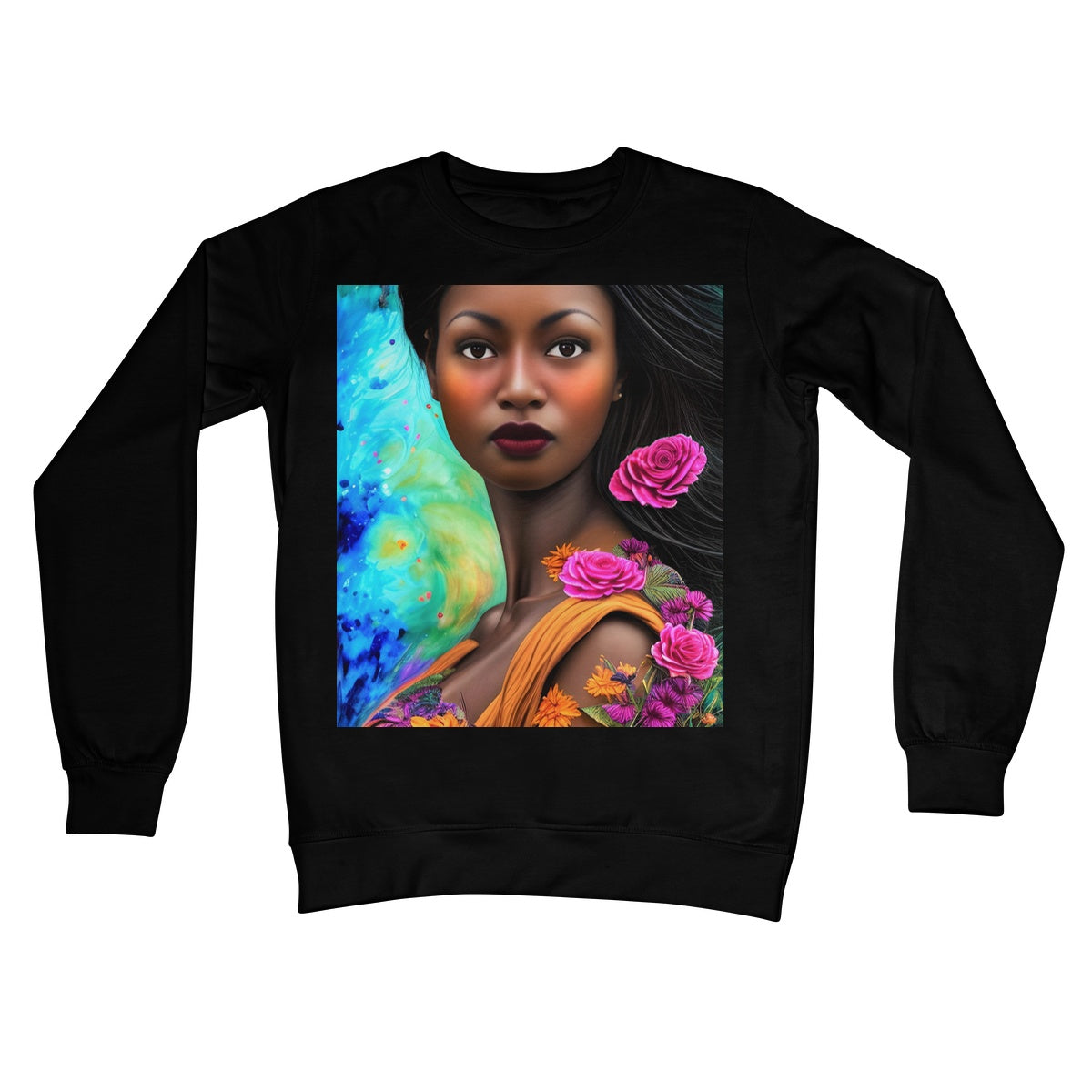 Goddess Smart Crew Neck Sweatshirt