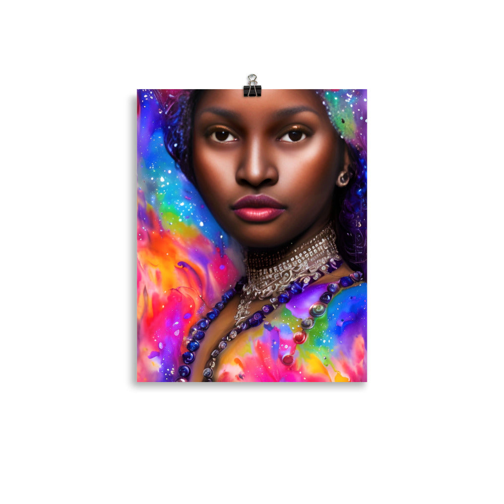 Goddess Sparkle Unframed Matte Print