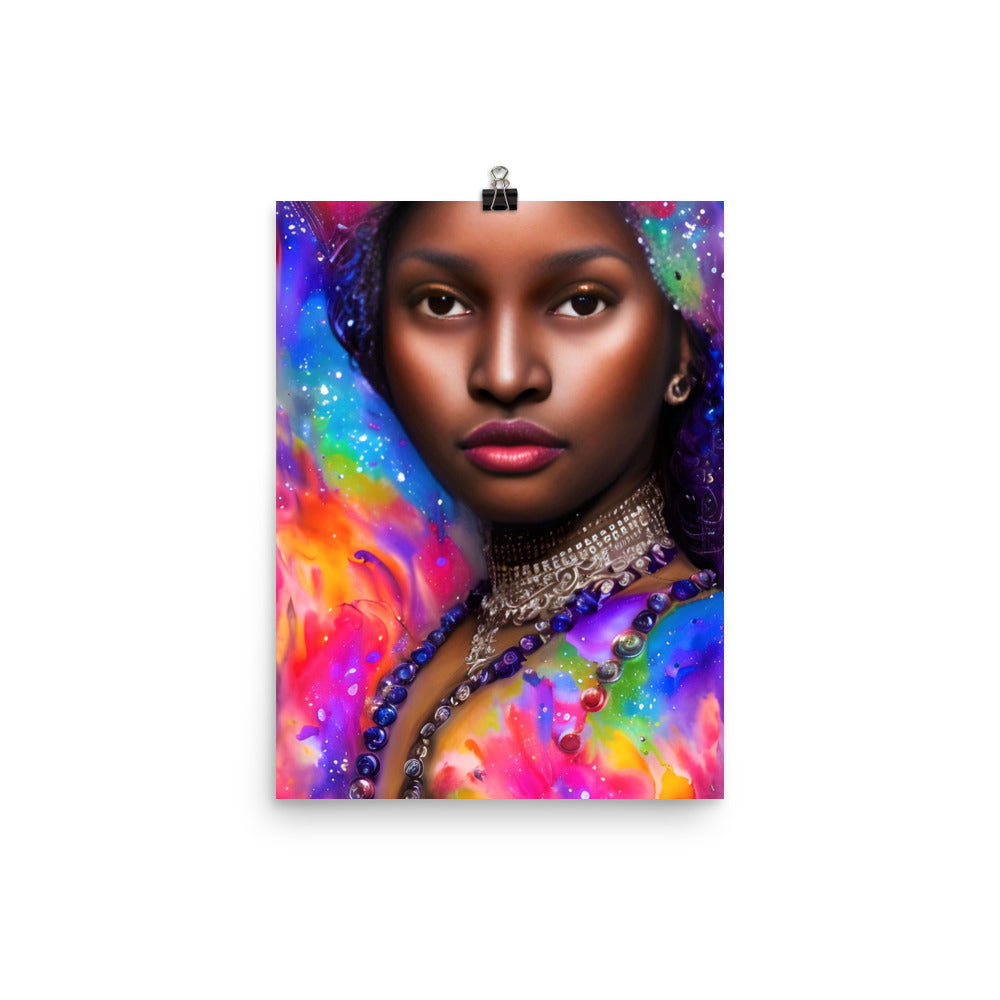 Goddess Sparkle Unframed Matte Print