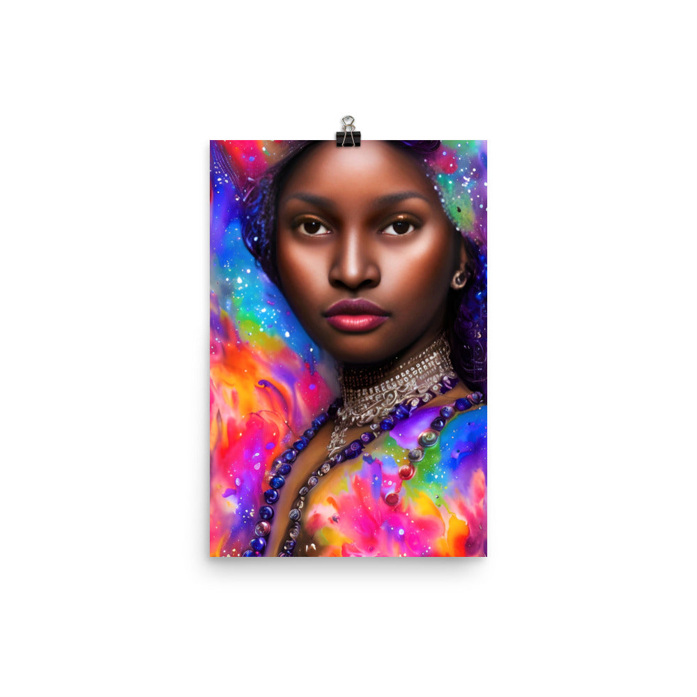 Goddess Sparkle Unframed Matte Print