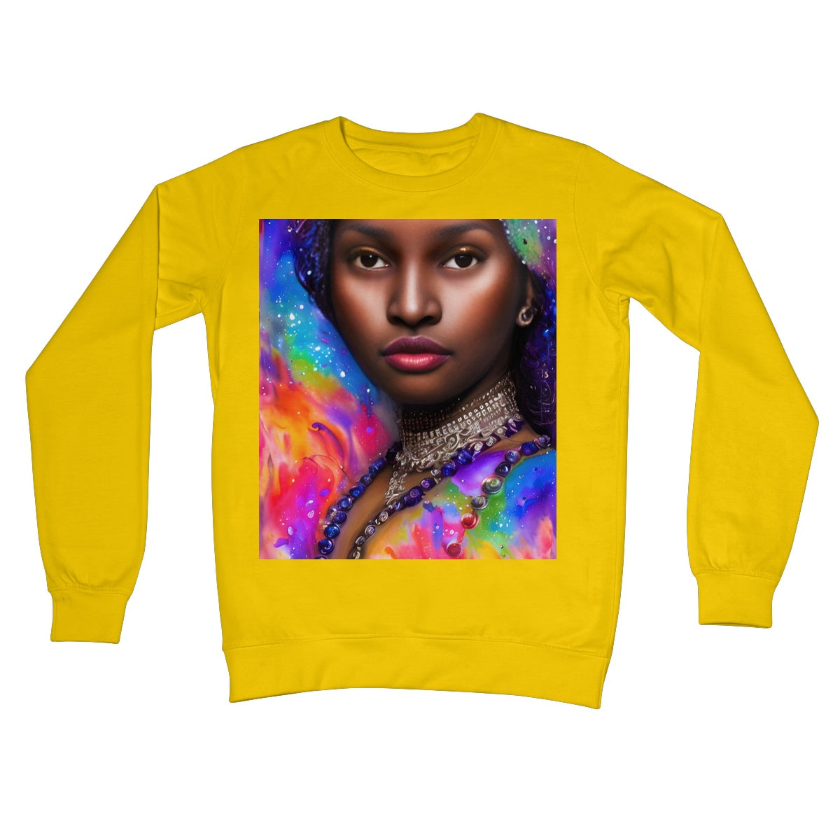 Goddess Sparkle Crew Neck Sweatshirt