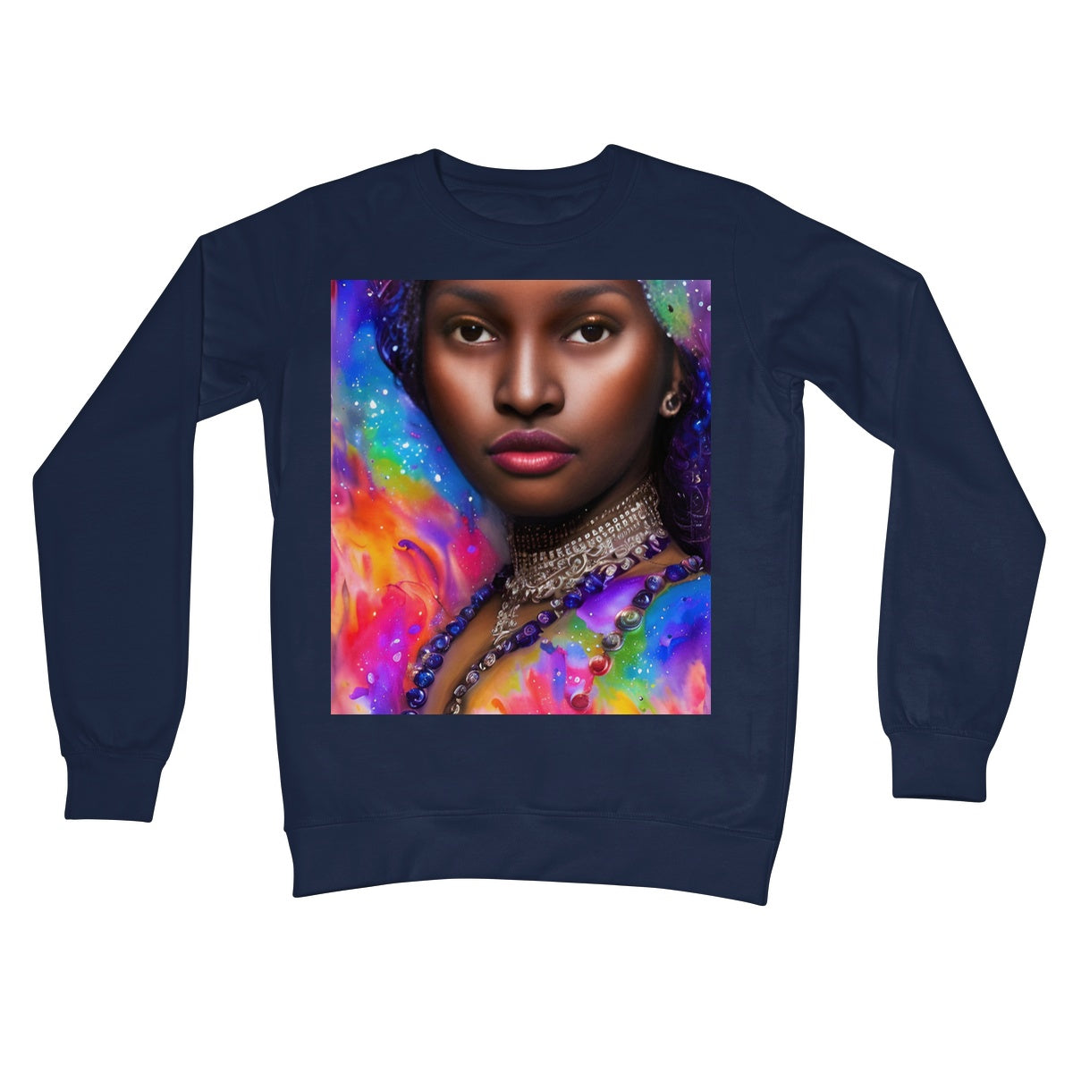 Goddess Sparkle Crew Neck Sweatshirt