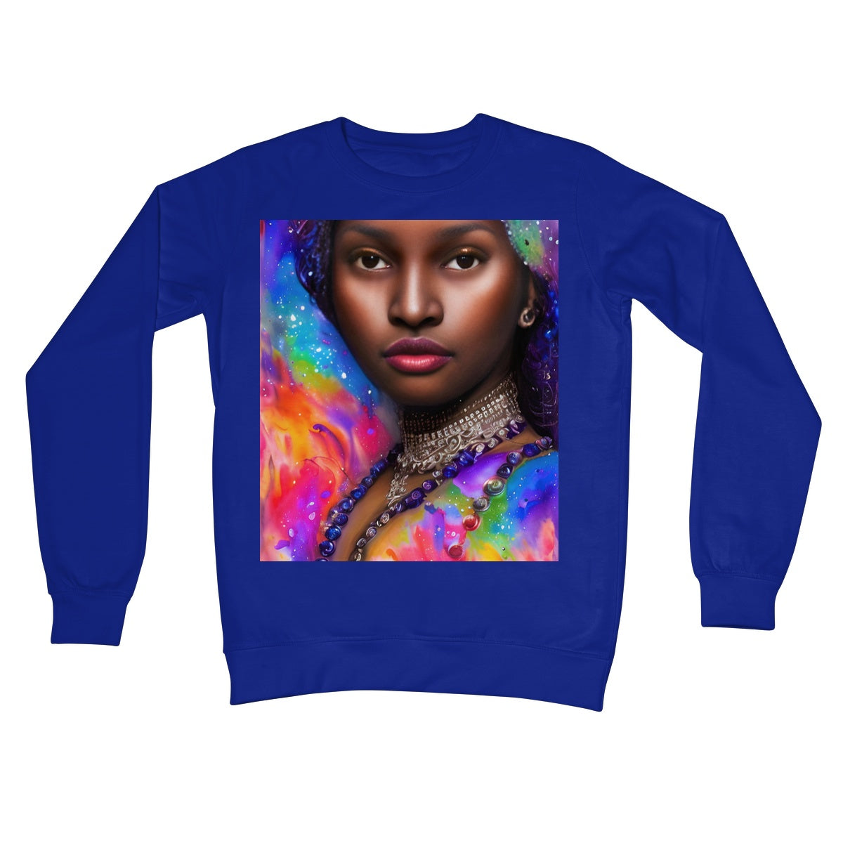 Goddess Sparkle Crew Neck Sweatshirt