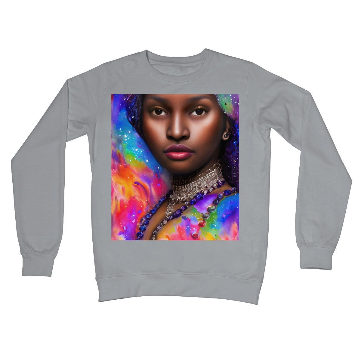 Goddess Sparkle Crew Neck Sweatshirt