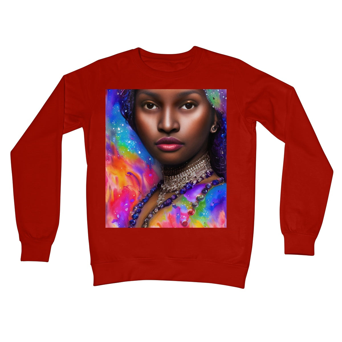 Goddess Sparkle Crew Neck Sweatshirt