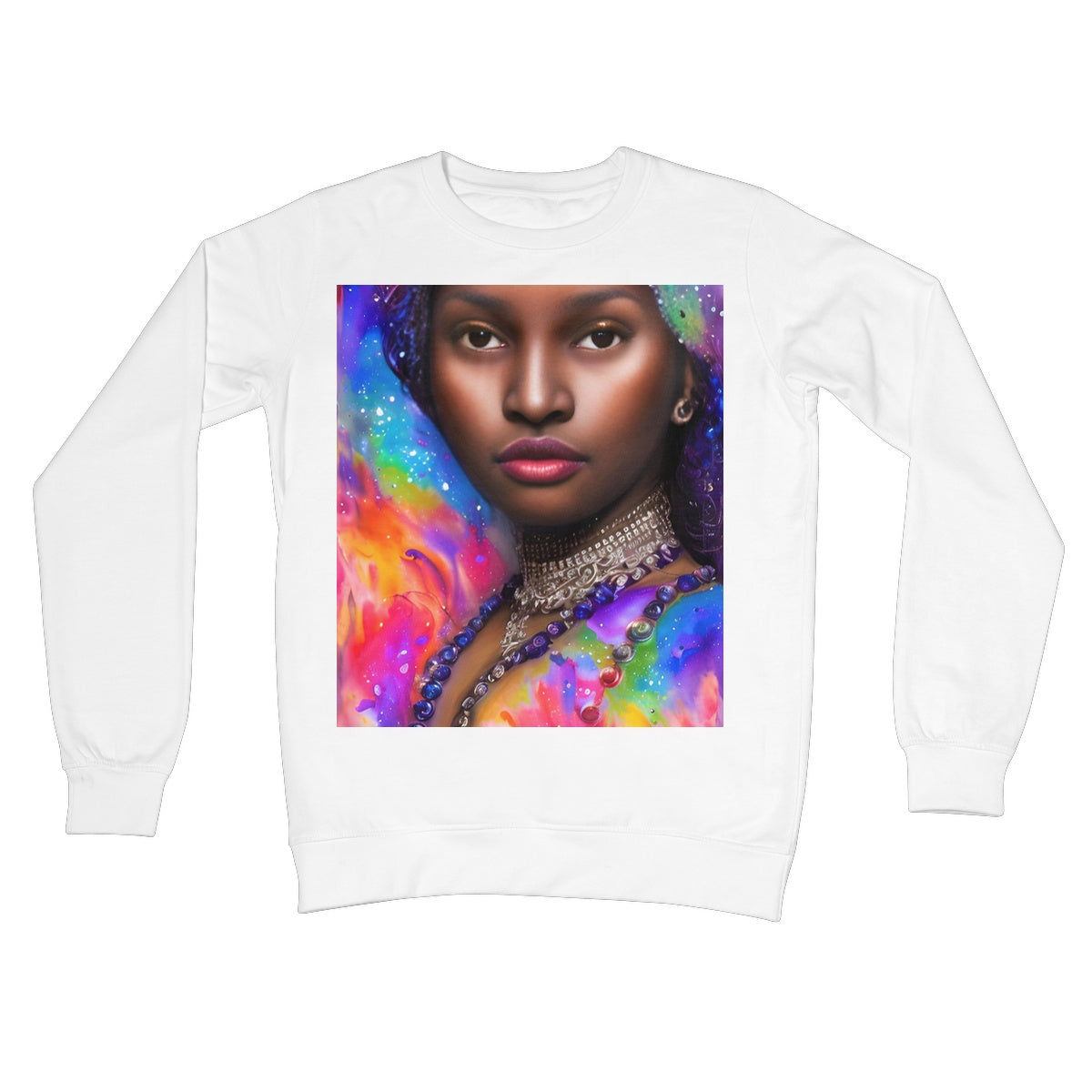 Goddess Sparkle Crew Neck Sweatshirt