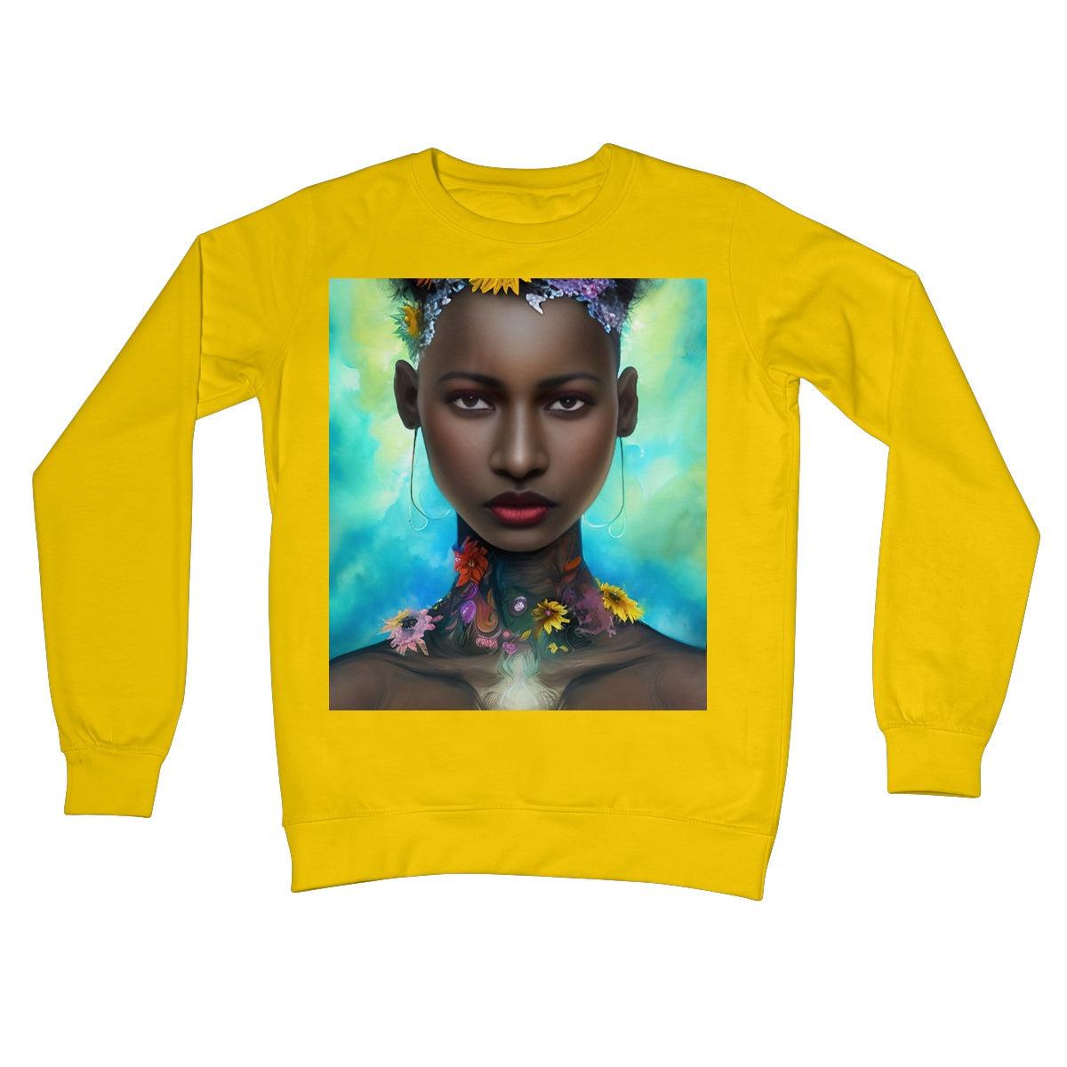 Goddess Star Crew Neck Sweatshirt