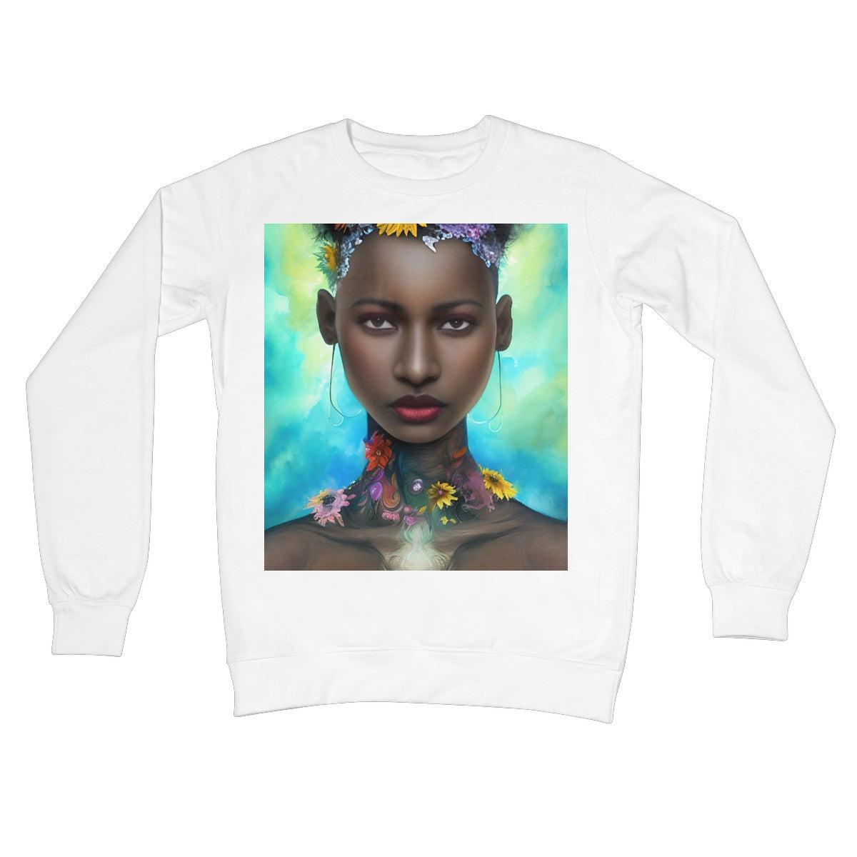 Goddess Star Crew Neck Sweatshirt