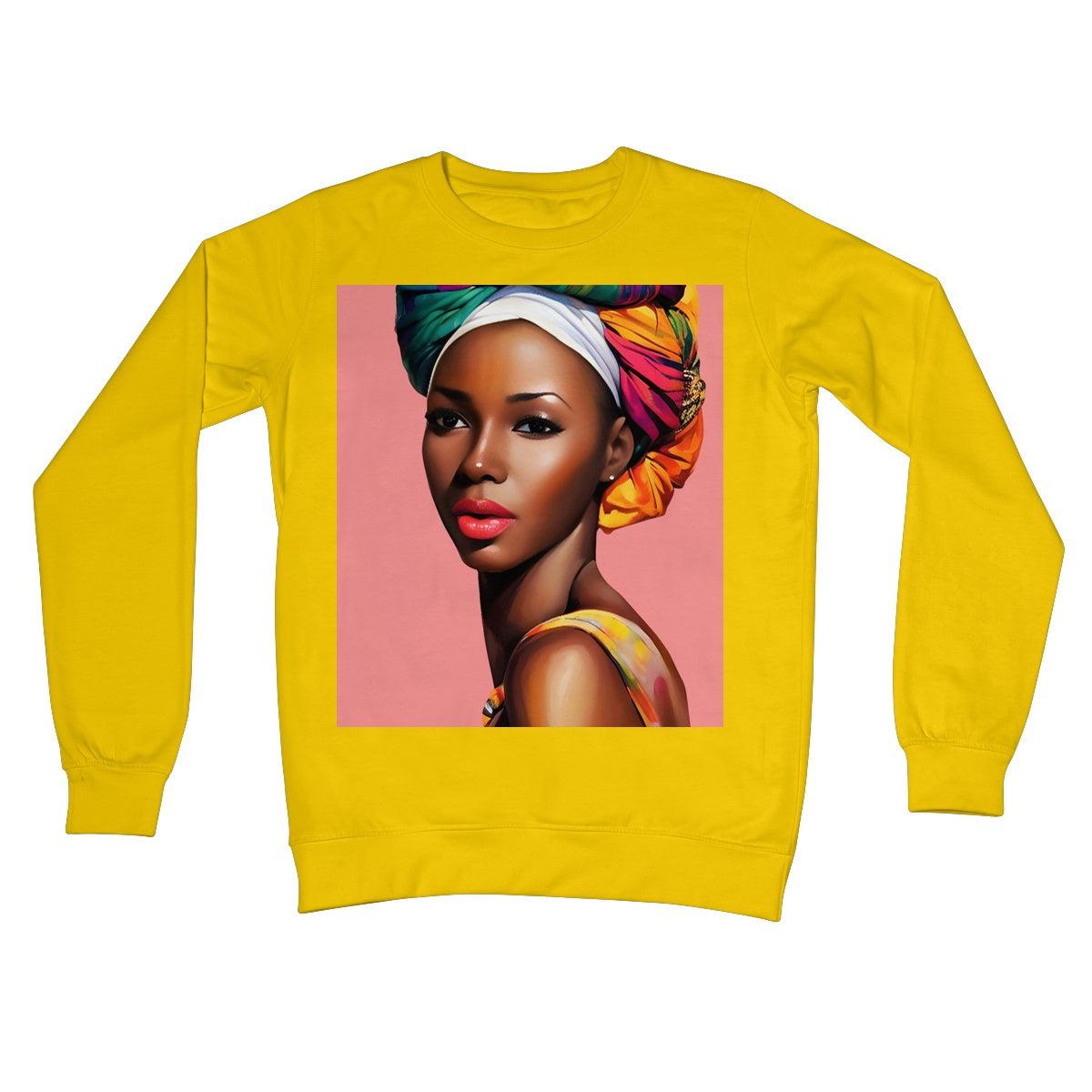 Goddess Strong Crew Neck Sweatshirt