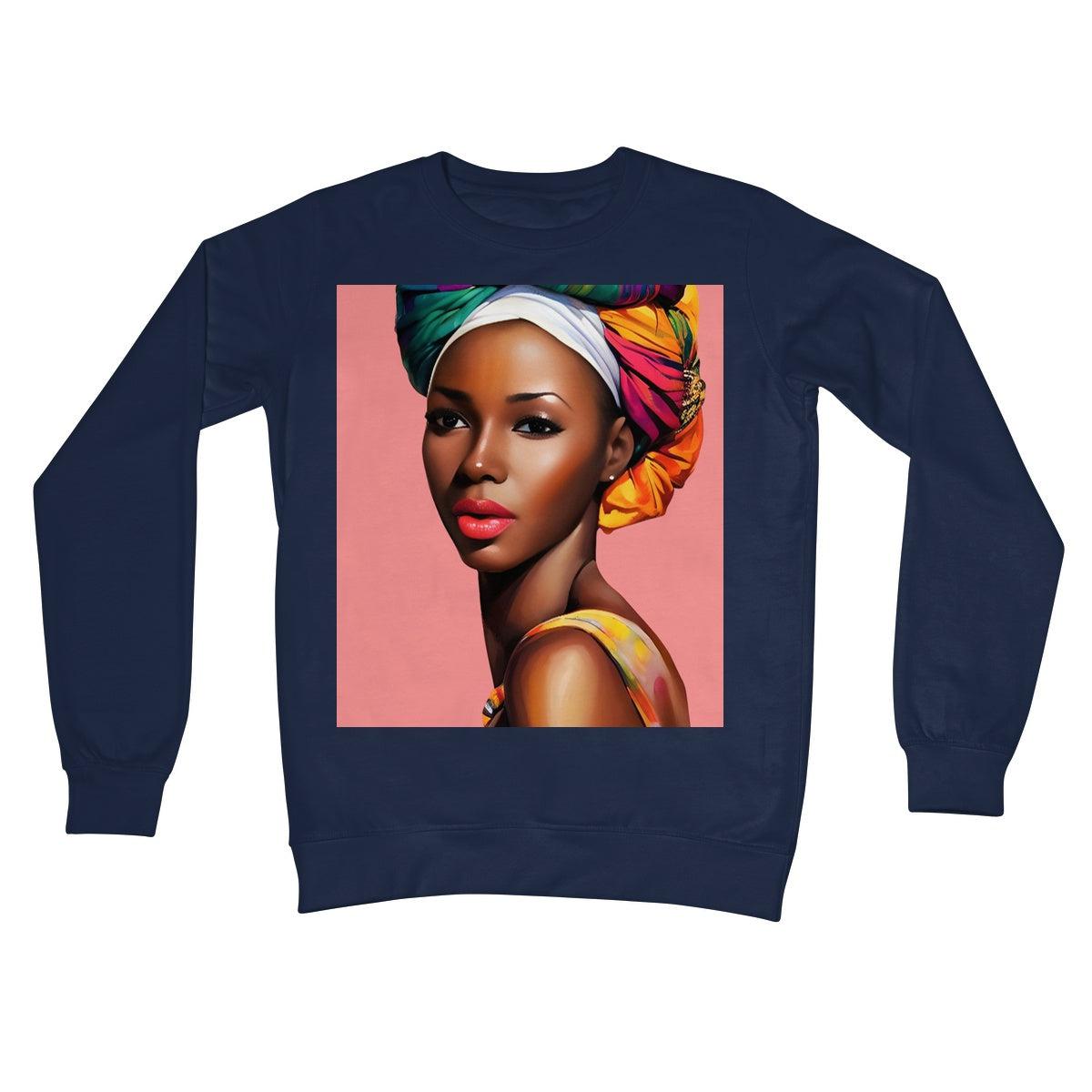 Goddess Strong Crew Neck Sweatshirt