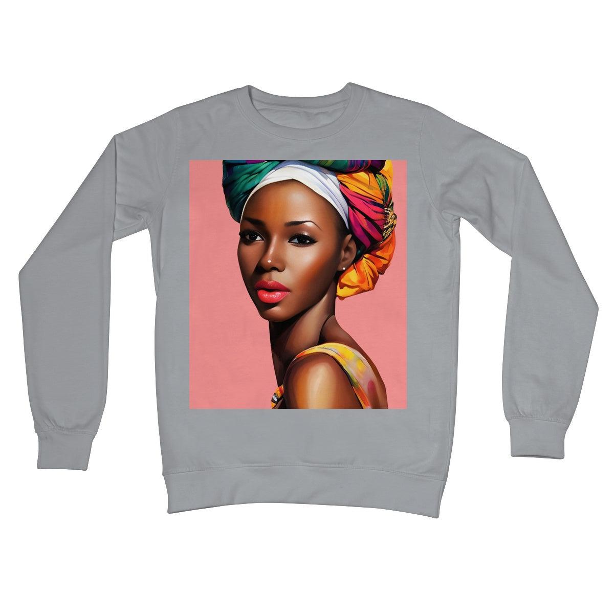 Goddess Strong Crew Neck Sweatshirt