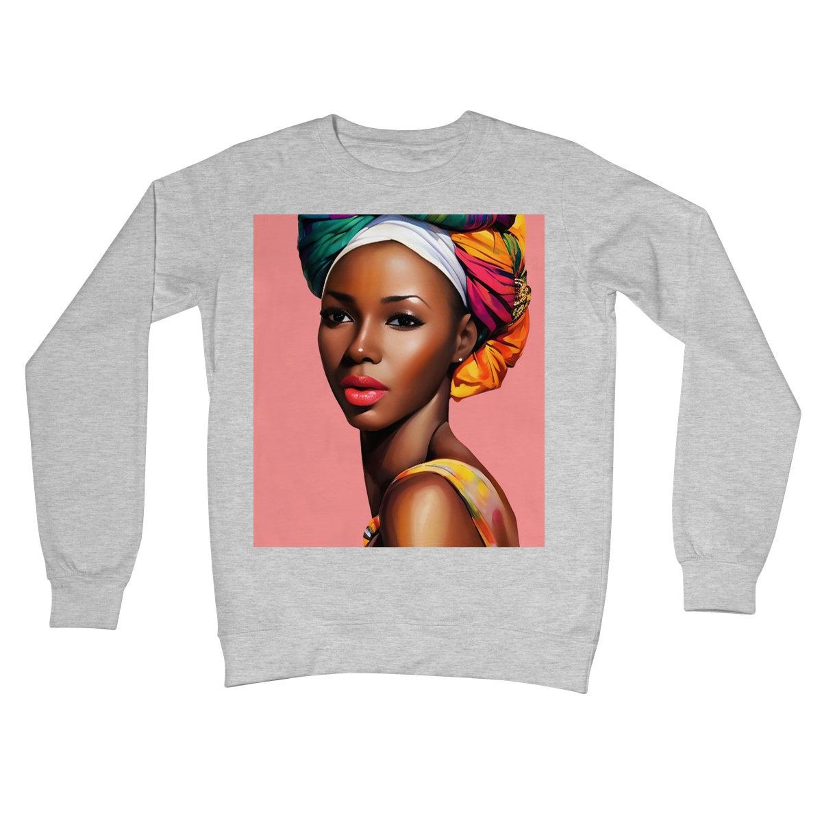 Goddess Strong Crew Neck Sweatshirt