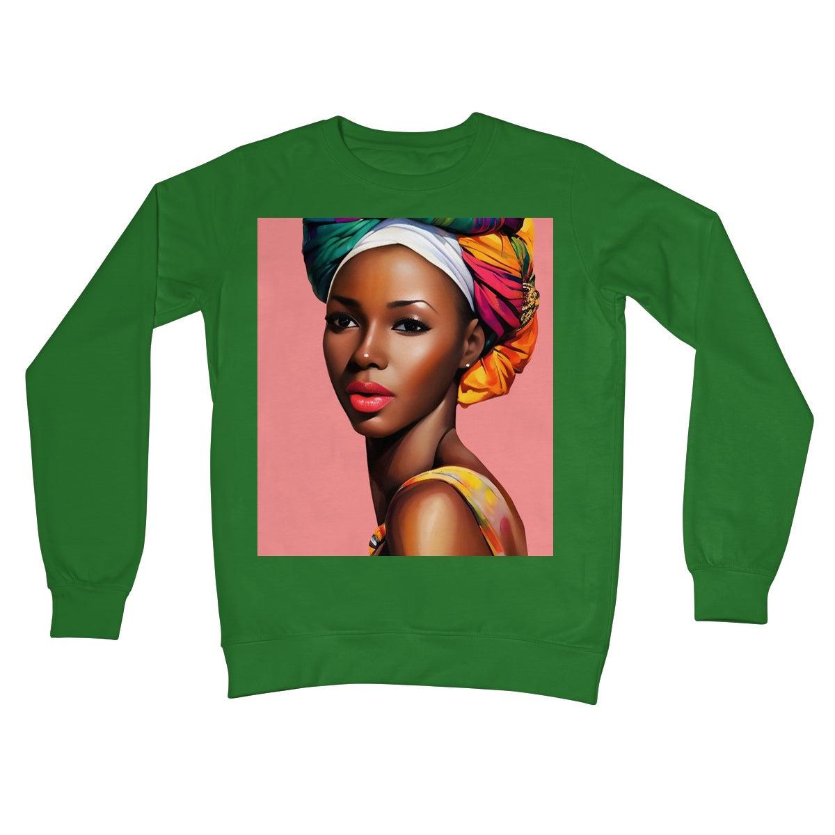 Goddess Strong Crew Neck Sweatshirt