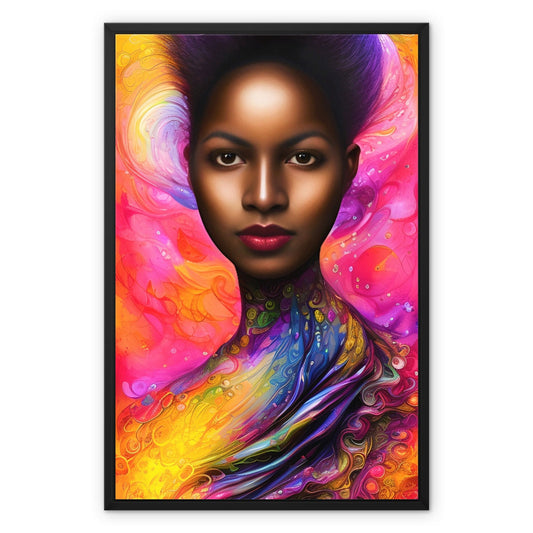 Goddess Stunning Framed Canvas