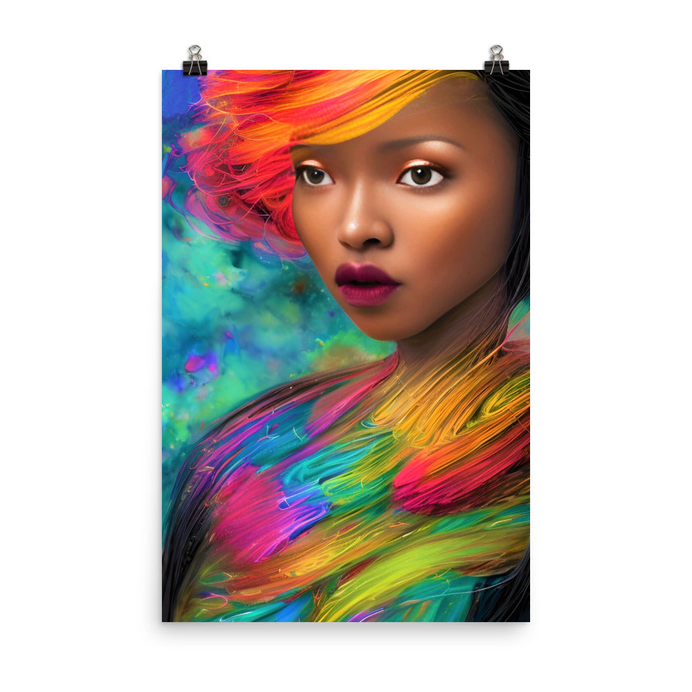 Goddess Stylish Unframed Matte Print