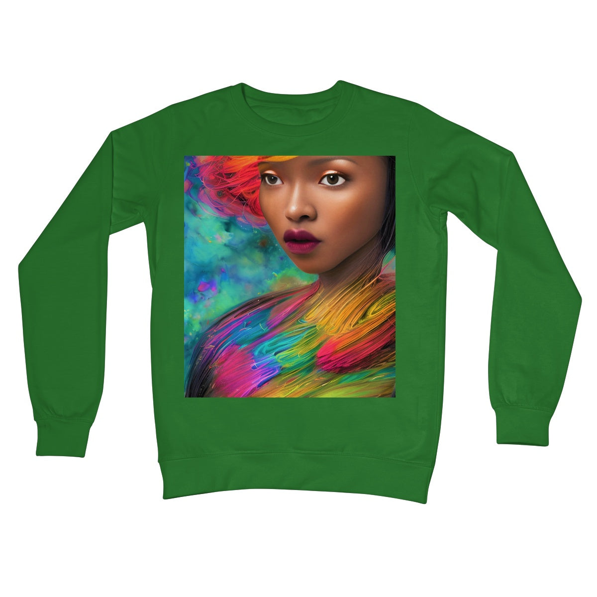 Goddess Stylish Crew Neck Sweatshirt