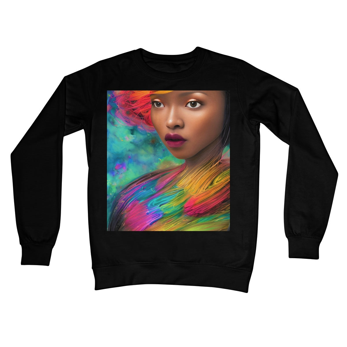 Goddess Stylish Crew Neck Sweatshirt