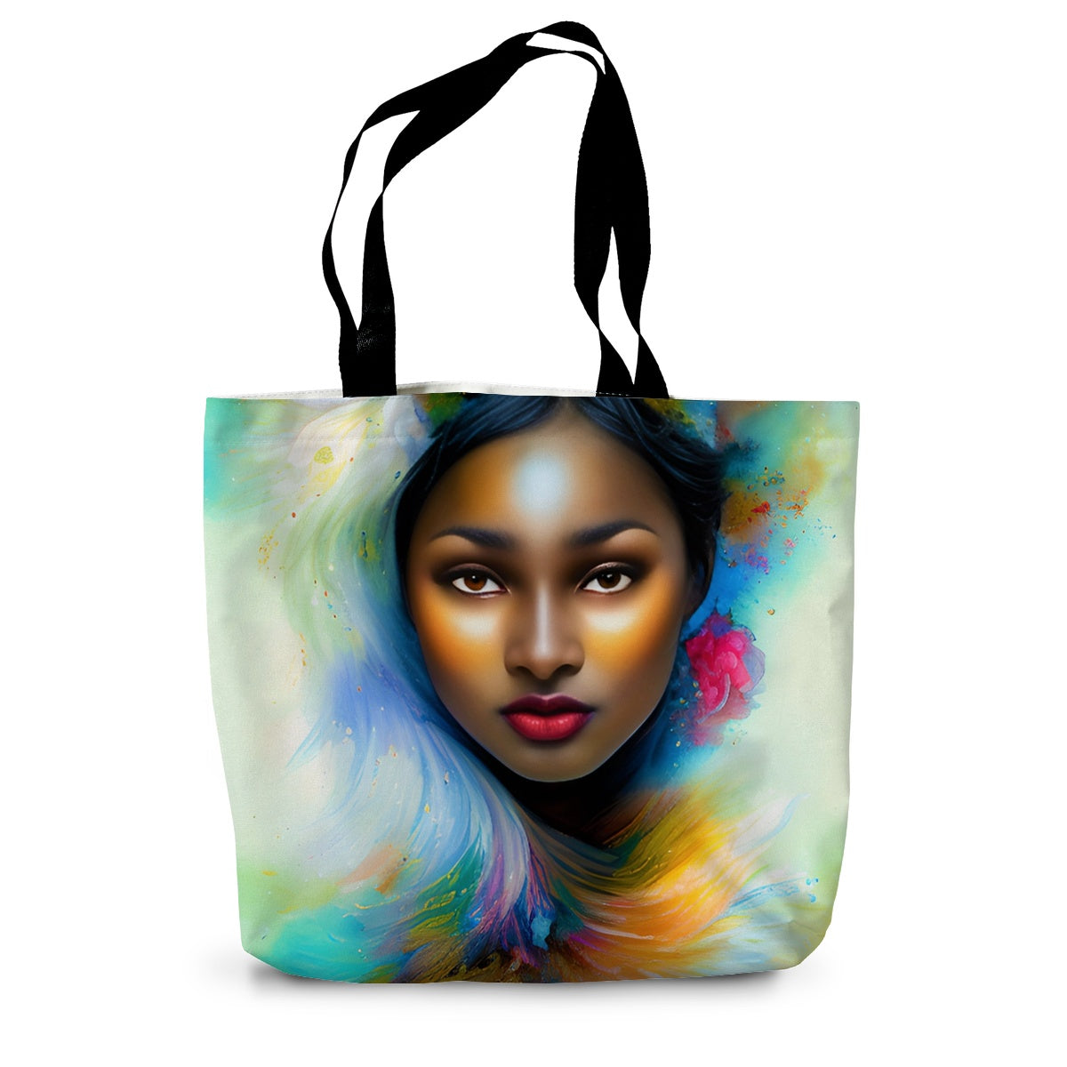 Goddess Surreal Canvas Tote Bag