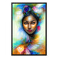 Goddess Surreal Framed Canvas