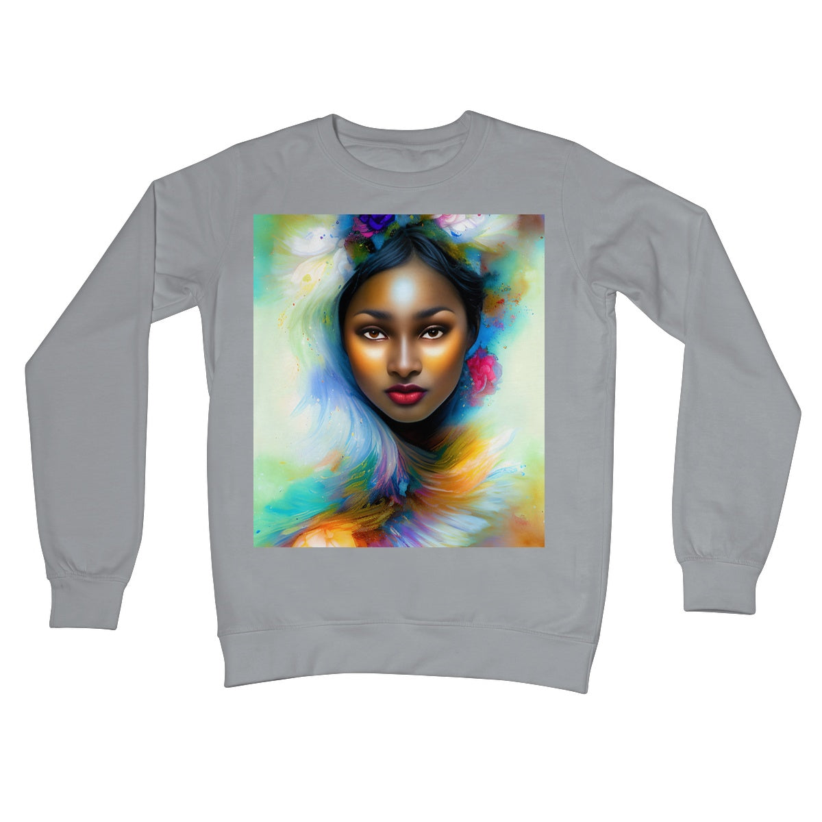 Goddess Surreal Crew Neck Sweatshirt