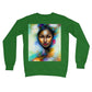 Goddess Surreal Crew Neck Sweatshirt