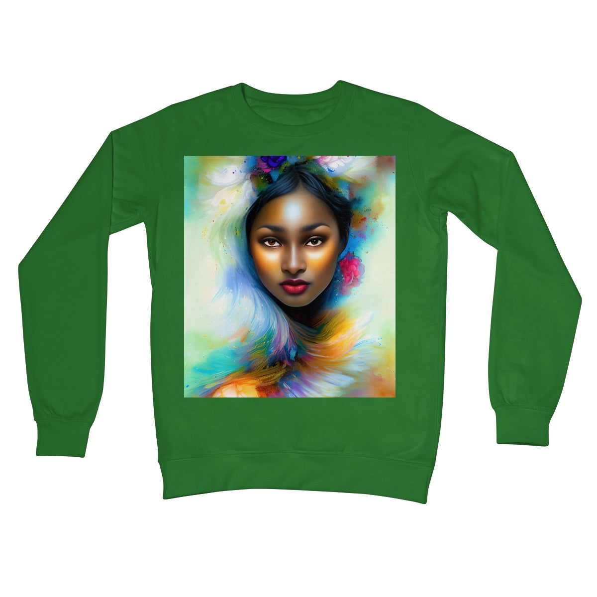 Goddess Surreal Crew Neck Sweatshirt