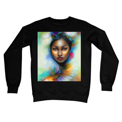 Goddess Surreal Crew Neck Sweatshirt