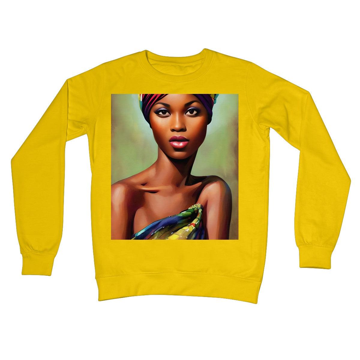 Goddess Tribal Crew Neck Sweatshirt