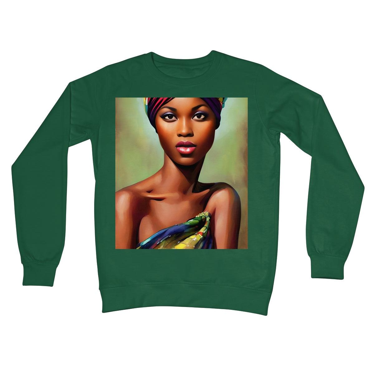 Goddess Tribal Crew Neck Sweatshirt