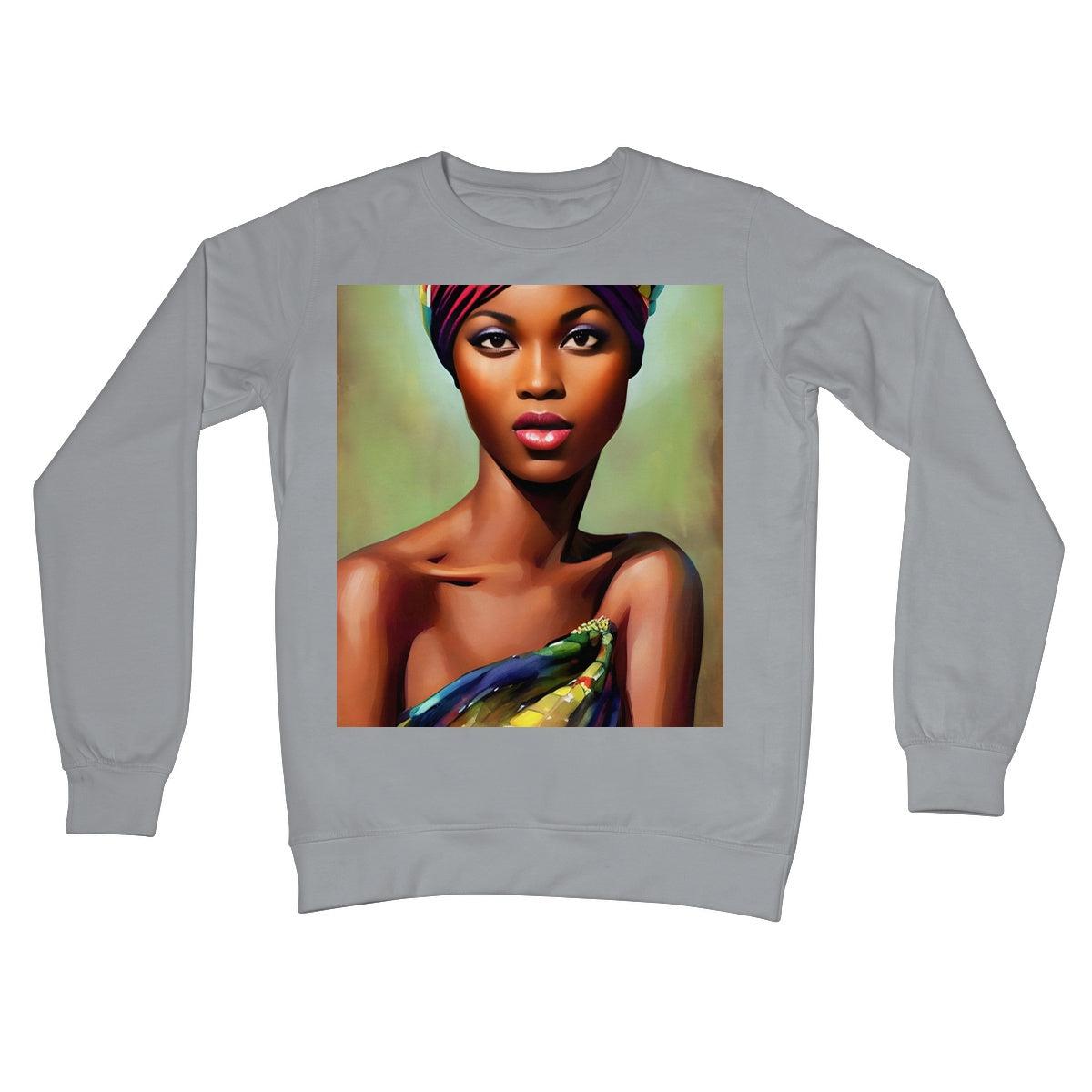 Goddess Tribal Crew Neck Sweatshirt