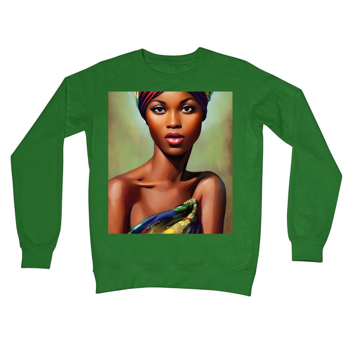 Goddess Tribal Crew Neck Sweatshirt